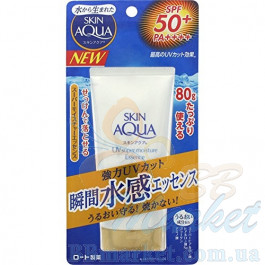 Сонцезахисна зволожуюча есенція Skin Aqua Super Moisture Essence SPF 50 + / PA ++++ 80g