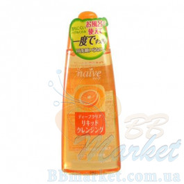  Гидрофильная жидкость Kanebo Kracie Naive Deep Cleansing Liquid Orange 