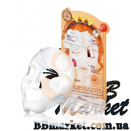 Elizavecca Трехступенчатая Осветляющая и Увлажняющая  Маска Aqua White Water Illuminate Mask (1 Шт)