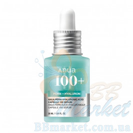 Зволожувальна сироватка з гіалуроновою кислотою ANUA PDRN Hyaluronic Acid Capsule 100 Serum 30ml