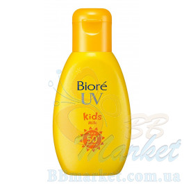 Солнцезащитное молочко для детей Biore UV Kids Milk, SPF50+ PA++++, Kao, 90gr
