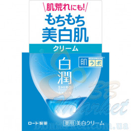 Відбілюючий крем з арбутином HADA LABO Shirojyun Medicated Whitening Cream 50g