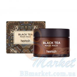 Заспокійлива маска для обличчя з чорним чаєм HEIMISH Black Tea Mask Pack 110ml