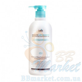Кератиновый бессульфатный шампунь La`dor Keratin LPP Shampoo 530ml