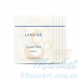 Зволожуючі крем-пади LANEIGE Cream Skin Refiner Quick Mask Pack 5ml