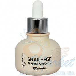 Сироватка для обличчя з муцином равлика Secret Skin Snail+EGF Perfect Ampoule 30ml
