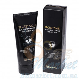 Маска-плівка від чорних цяток Secret Skin Black Head Cleaning Peel-Off Pack 100ml