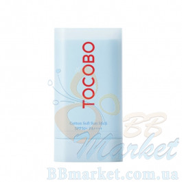 Сонцезахисний стік для обличчя TOCOBO Cotton Soft Sun Stick SPF50+ PA++++ 19g