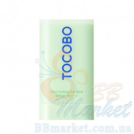 Сонцезахисний стік з заспокійливим ефектом TOCOBO Cica Cooling Sun Stick SPF50+ PA++++ 18g