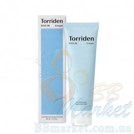 Зволожувальний крем із гіалуроновою кислотою TORRIDEN Dive-In Low Molecule Hyaluronic Acid Cream 80ml