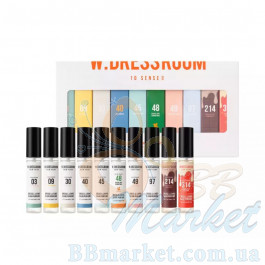 Набір парфумованої води для одягу та дому W.Dressroom Dress & Living Clear Perfume 10 Sense II Set