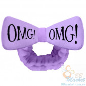 Косметическая повязка для волос Double Dare OMG! Purple Hair Band (фиолетовая)