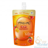 Японська питна плацента з вітаміном С зі смаком манго EARTH Placenta C Sweet Jelly 120g - 6 шт (Термін придатності: до 31.10.2024)