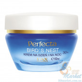 Интенсивно увлажняющий крем для лица для возраста 30+ PERFECTA Bird's Nest Cream Day and Night 30+ 50ml