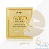 Гидрогелевая маска для лица с золотым комплексом PETITFEE Gold Hydrogel Mask Pack +5 golden complex 32g