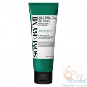 Очищаюча кислотна пінка для вмивання SOME BY MI AHA.BHA.PHA 30 Days Miracle Acne Clear Foam 100ml 