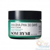 Кислотний крем для проблемної шкіри SOME BY MI AHA. BHA. PHA 30 Days Miracle Cream 60ml 
