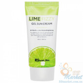 Солнцезащитный крем для лица с экстрактом лайма Secret Skin Lime Fizzy Gel Sun Cream SPF50+ PA+++ 50ml (Срок годности: до 19.06.2022)